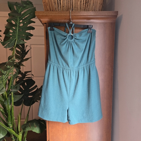 Old Navy Teal Jumpsuit - Picture 1 of 5